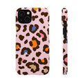 Pink Leopard Print Snap Case