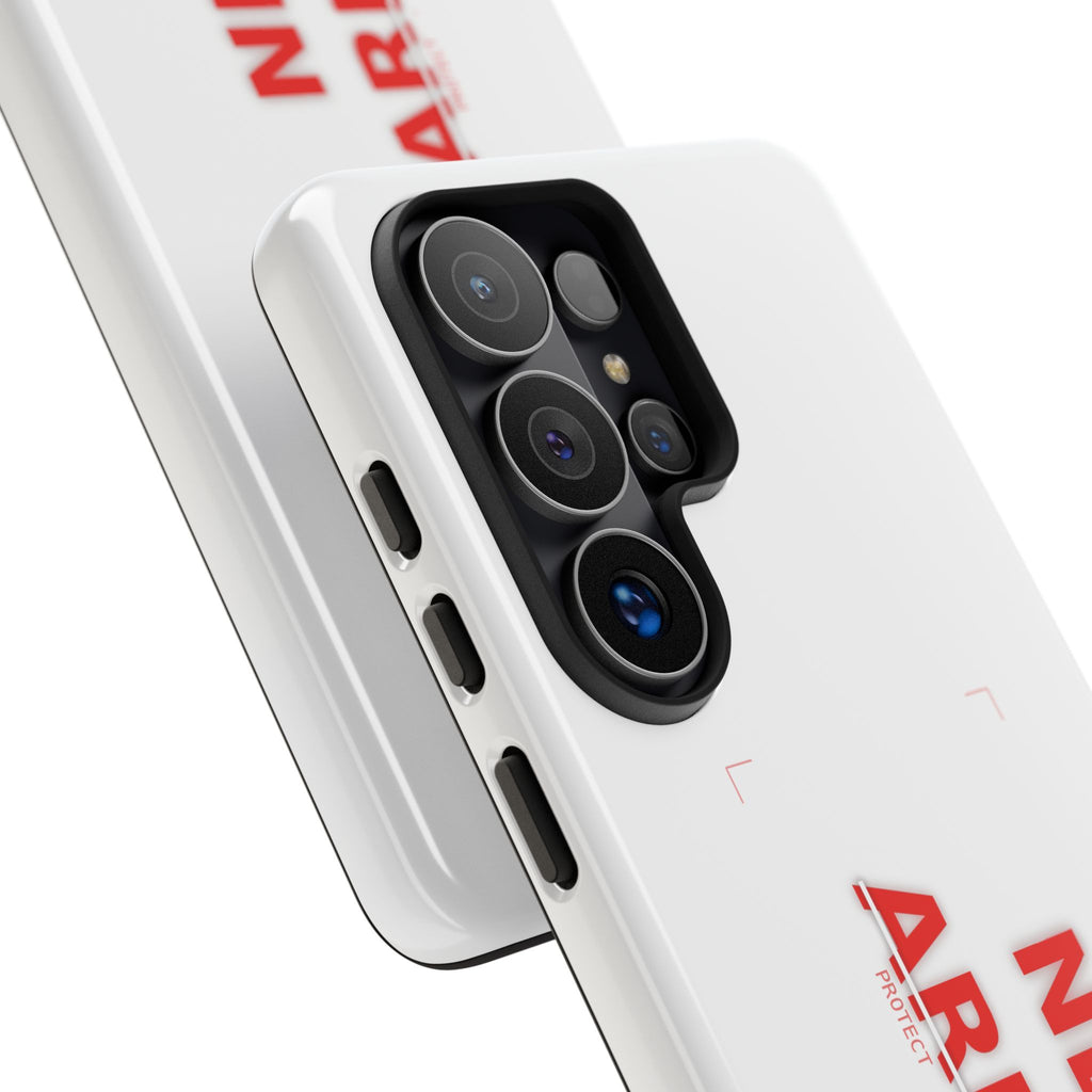 New Armor Tough Phone Case — Protective White Shockproof Cover