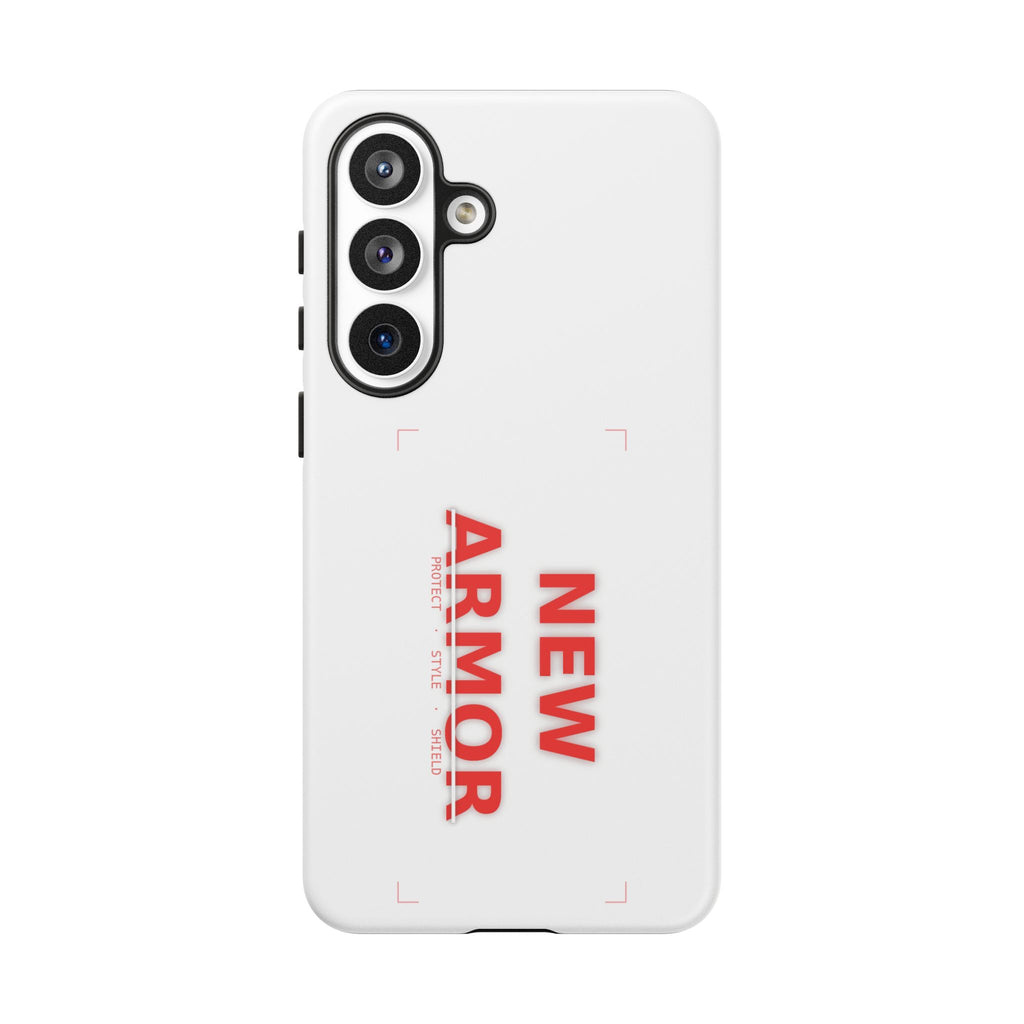New Armor Tough Phone Case — Protective White Shockproof Cover
